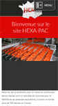 Mobile Screenshot of hexa-pac.com